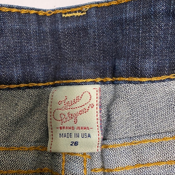 True Religion Bobby Silver Foil Jeans - Picture 4 of 10